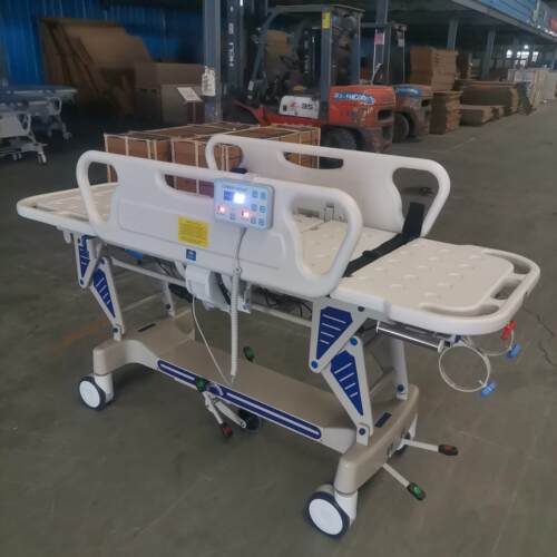医用转运车ABS液压升降平车医院用诊断床多功能急救车