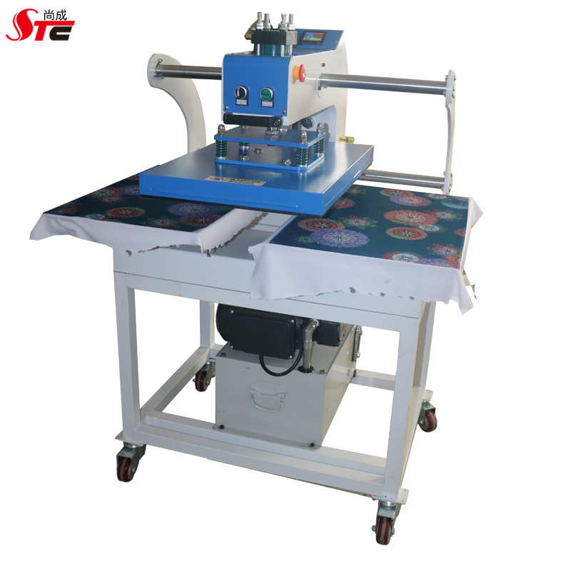 STC厂家直销40X60cm上滑液压双工位热转印烫印印花压烫机烫画机