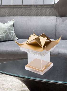 建现代新中软式创意古徽派凉亭家居MC-TY-46客厅玄关筑装饰品电视