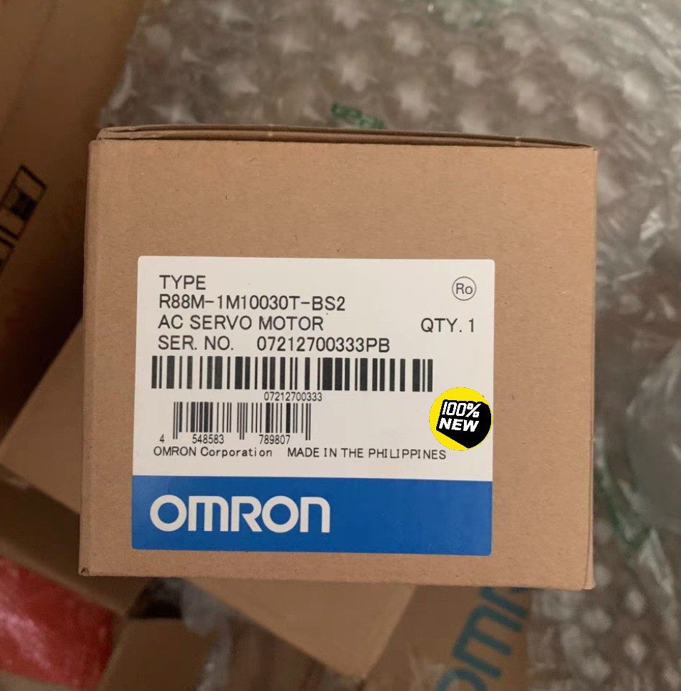 伺服电机R88M-1M10030T-BS2 欧姆龙全新原装正
