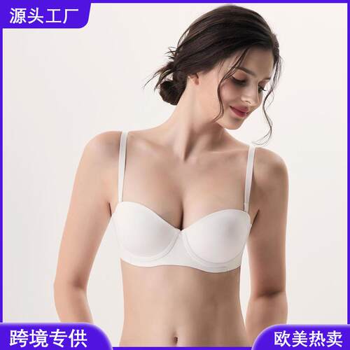 Smooth and seamless half cup lingerie for women, featuring