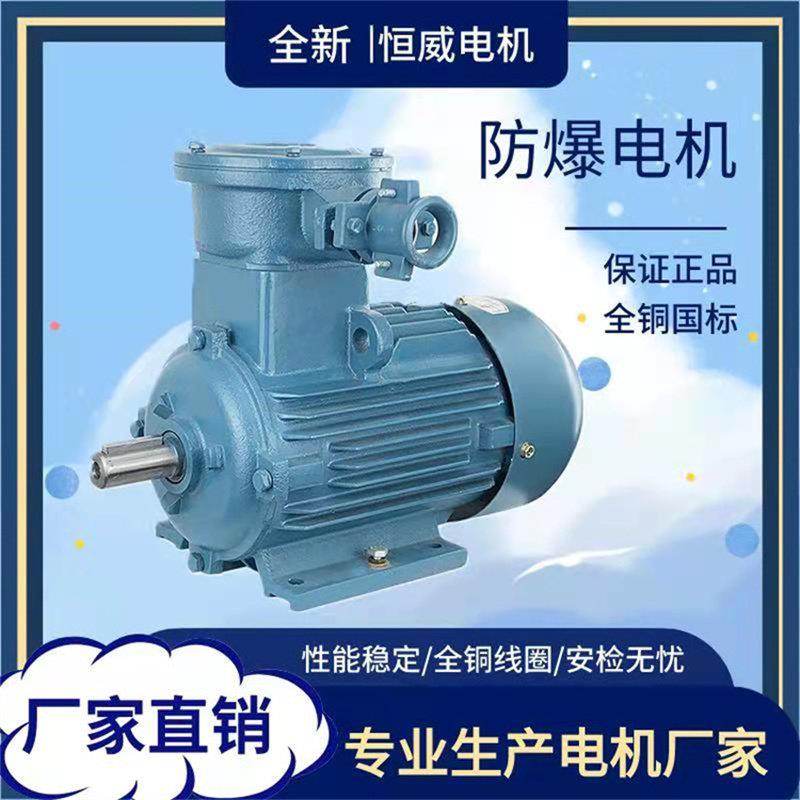 YB2/YBX3防爆电机YB3-100L1-4 2.2/3/4 隔爆型三相异步马达卧
