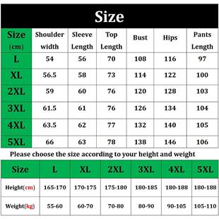 Size Men Big 5XL