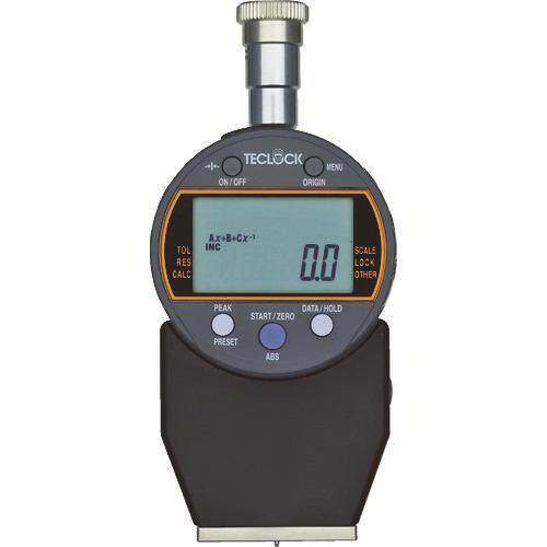 TECLOCK得乐数显硬度计GSD-719K载荷范围550~8050mN测薄膜厚度