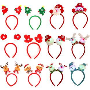 Christmas glow headband Christmas party antlers鹿角发箍