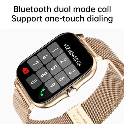 Smart Watch Men Women Fitness Bluetooth Call Connected Watc