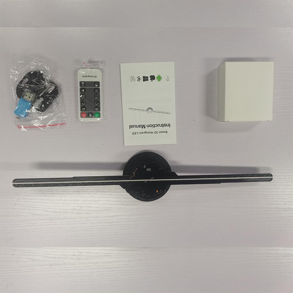 全息3D广告机街边水果店铺广告方案制作高清2000*234分辨率展示机