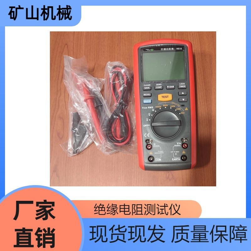 防爆绝缘电阻表兆欧表WB08 绝缘电阻测试仪 防爆高压数显兆欧表