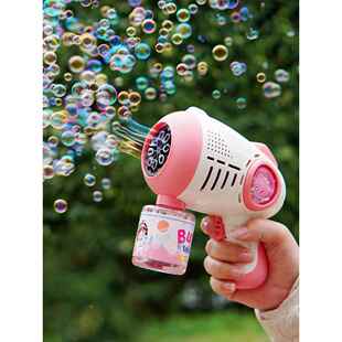 吹泡泡机网红爆款 婴幼儿 儿童手持电动全自动枪器女孩玩具2025新款