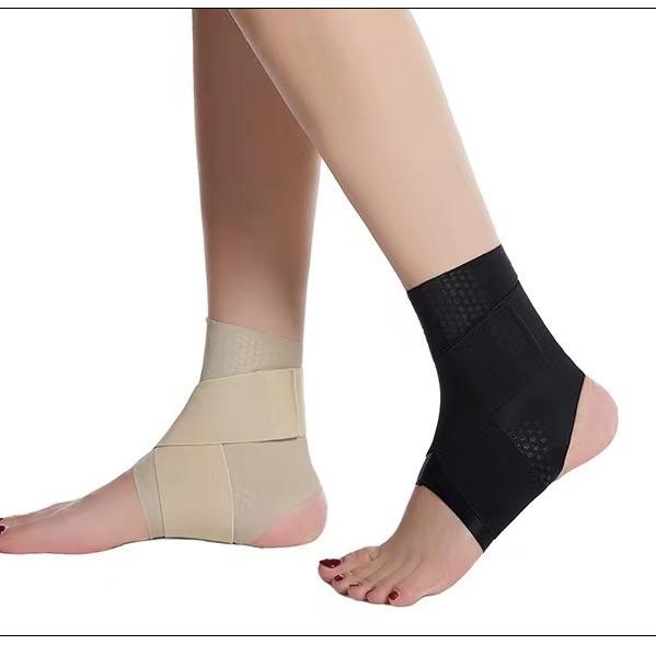 脚踝带 弹力轻薄款脚腕篮球跑步运动脚踝套袜型带 厂家现货