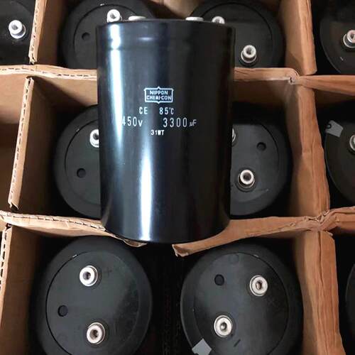 黑金刚 450v3300uf 规格 75×100mm 螺丝脚铝电解电容器