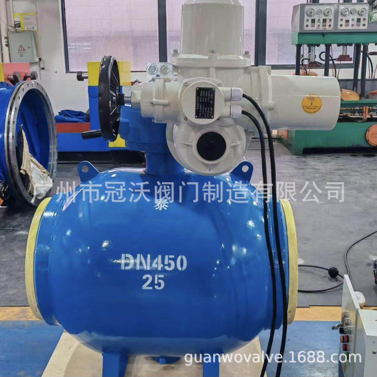 全焊接电动球阀 热力供热管道全通径球阀 Q967Y-16C、Q967F电动阀