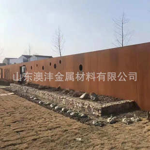 耐候钢雕刻雕塑板 销售Q235NH钢板 标识标牌加工做锈