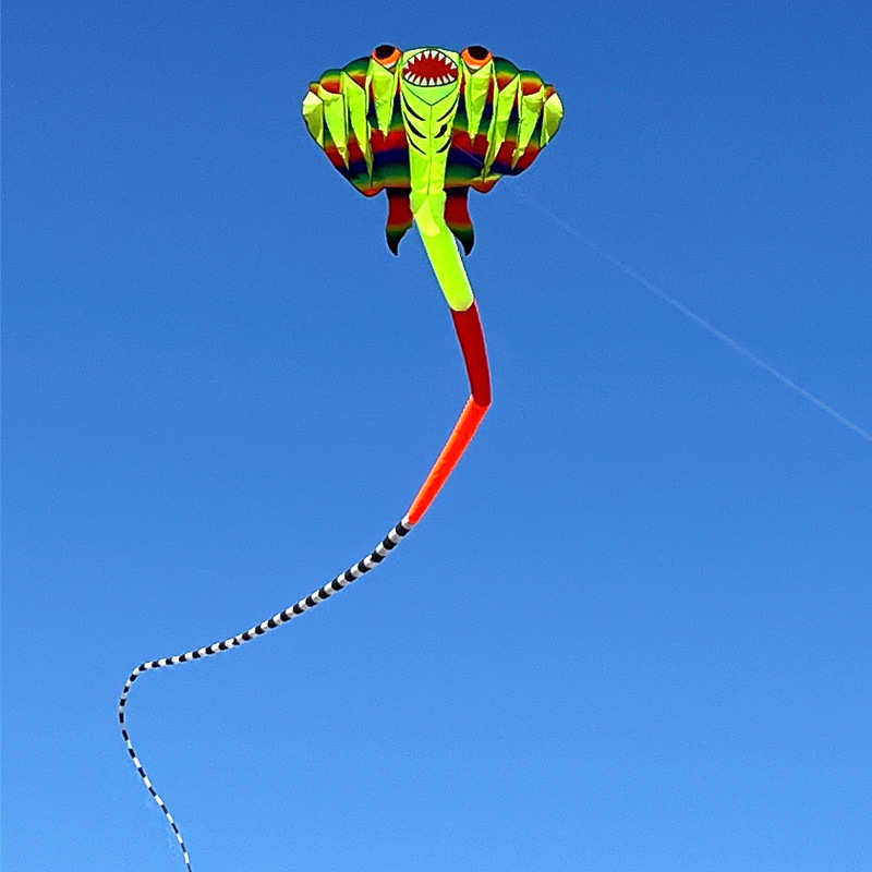 新年鳐鱼风筝3D立体无骨软体风筝超大巨型大型高档大人专用潍坊