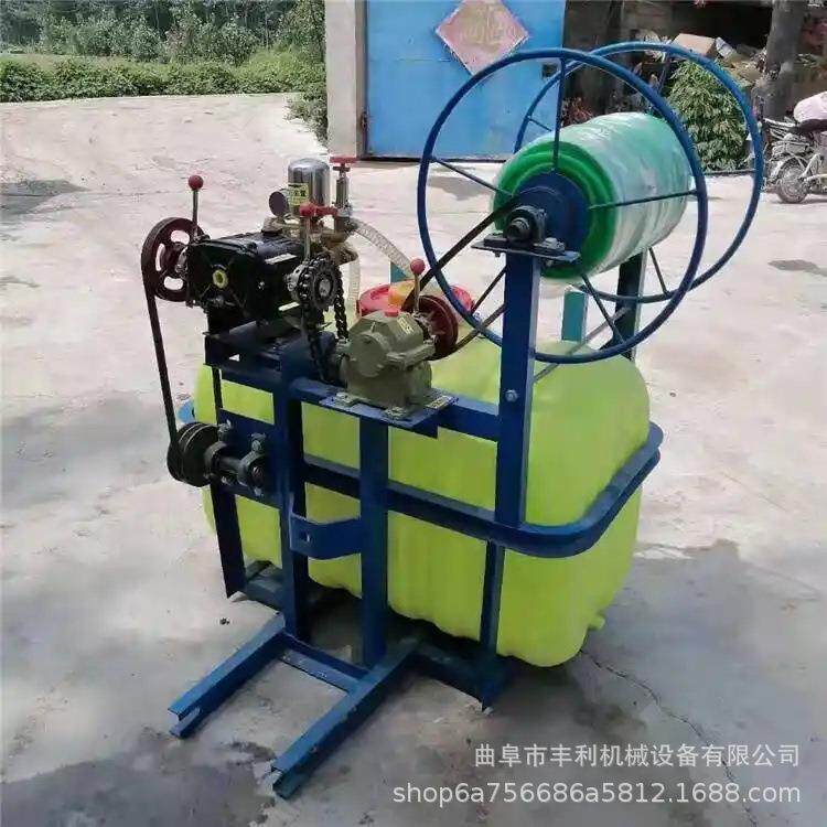 504拖拉机后悬挂打药机单杠四轮车背负式打药机农用小麦喷药机