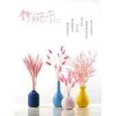 风干树枝 饰品小雏菊干花真花套装 麦穗干花花束莫兰迪装 饰与花瓶装