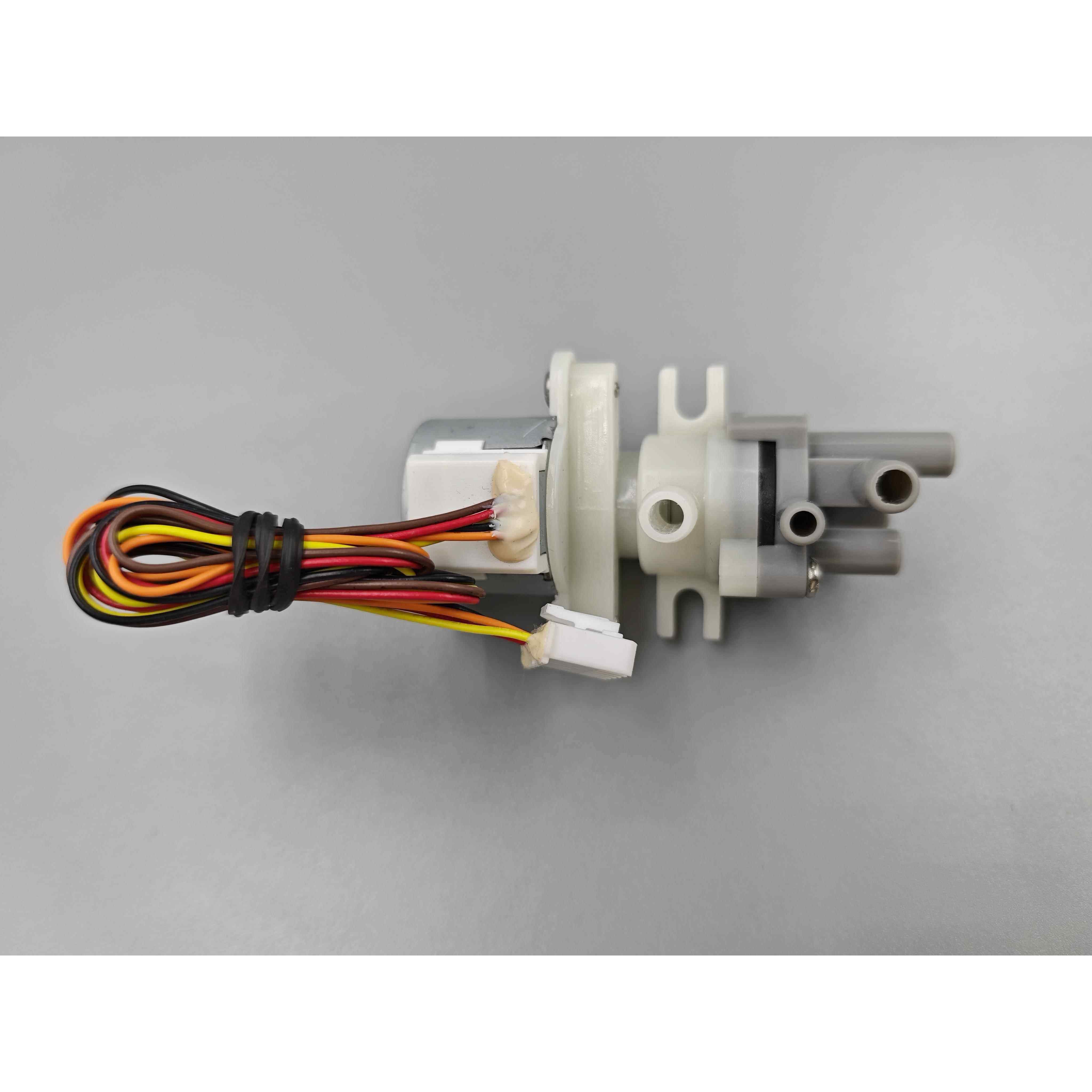 适配各大品牌通用款智能马桶配件大全12V分配阀一进四出带电机