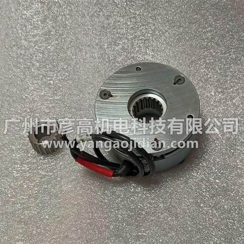 织布机伺服送经电机安全断电制动器BFK457-06 24V 6Nm刹车总成