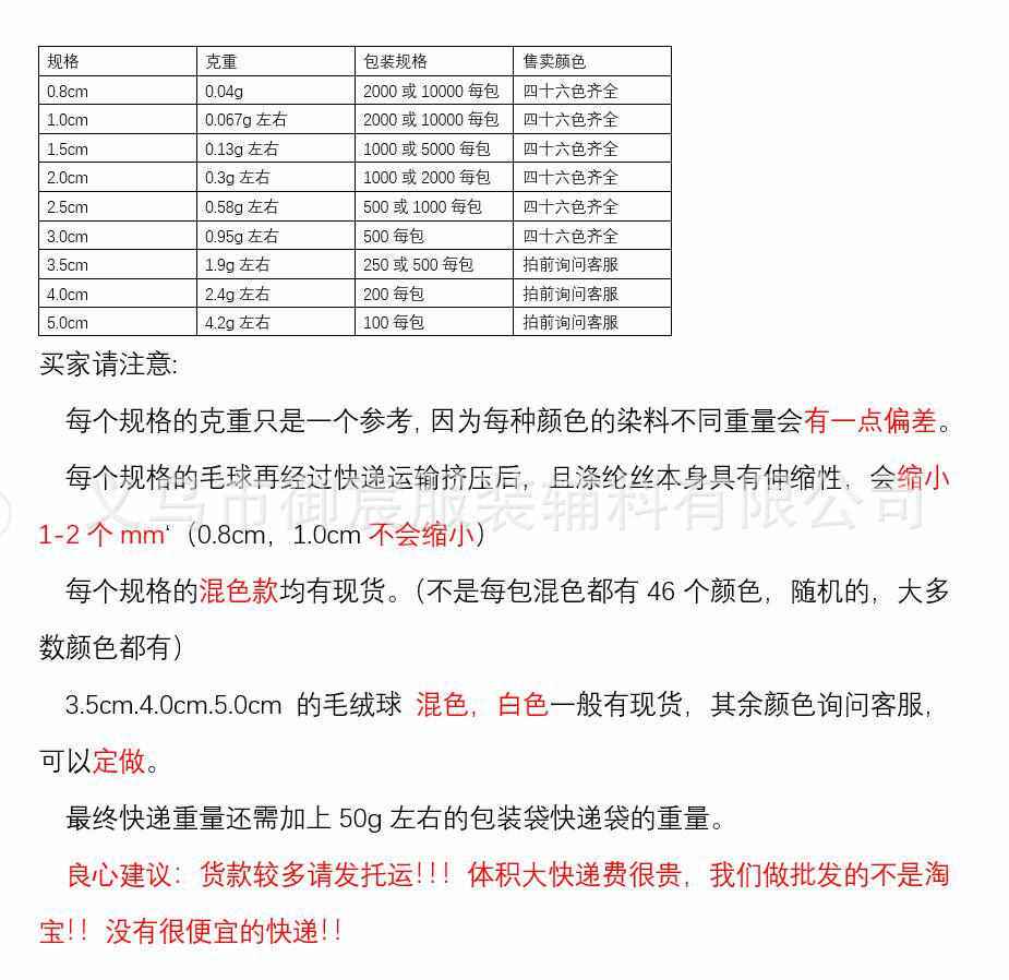 помпушка из меха 厂家现货直销高弹毛球 混色毛绒球 丙纶金葱毛毛球 帽子围巾配件