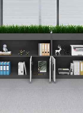 tb-72435办公室矮柜储柜办公收柜资料抽屉柜带小锁纳柜文件柜子打