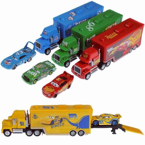 Pixar Cars 3 Toys Car 1:55 Lightning Mcqueen Mack Uncle Truc
