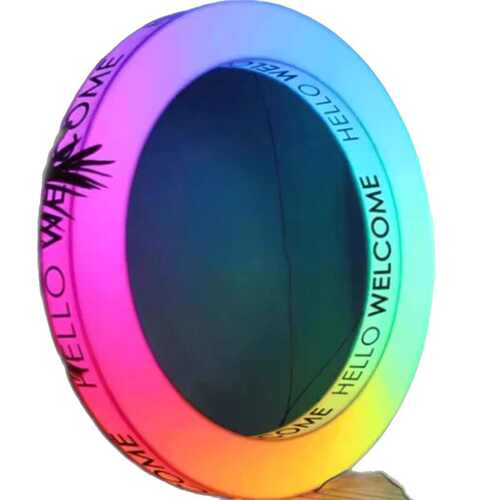 新款3D发光台球桌球氛围灯 亚克变色变光幻彩灯游乐电竟模块LED灯