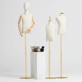 至8岁儿童模特道具身橱包布模特母2婴店童装 店窗展半示模952特衣