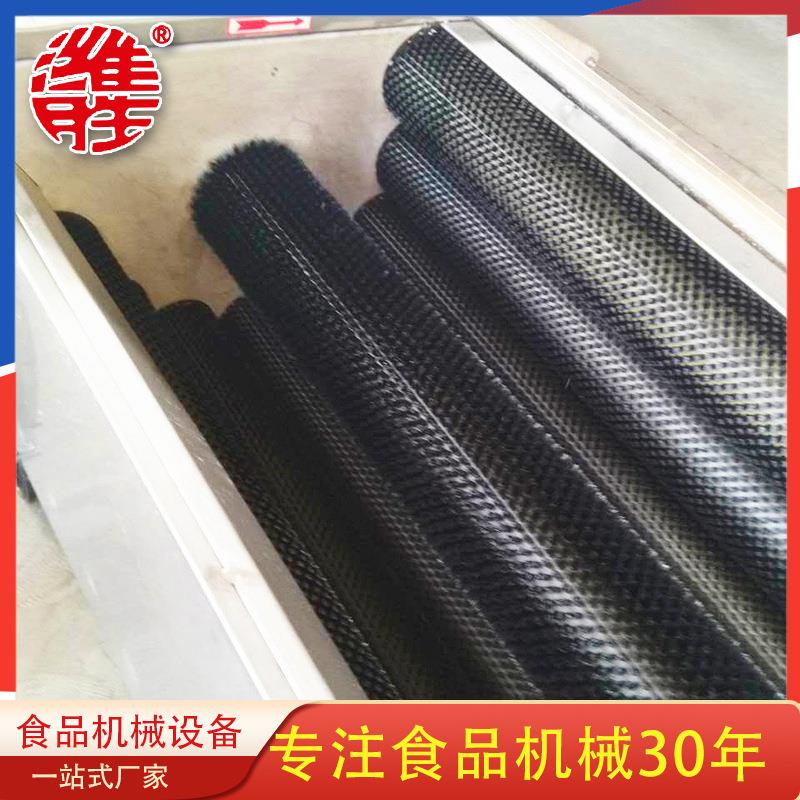 锈钢毛辊不NHZ清洗机 类贝壳海鲜茎清洗设备 根类蔬菜气泡清洗设