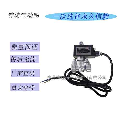 不锈钢防爆电磁阀水用电磁阀2W防爆电磁阀丝扣DC24VAC220VAC380V