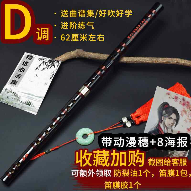 正品学笛子魔道陈情竹古笛乐器萧零基础初风笛专业D横笛E儿童F成