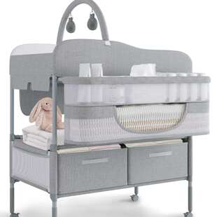 尿布台婴儿护理台便携折叠式多功能宝宝抚摸台家用可移动