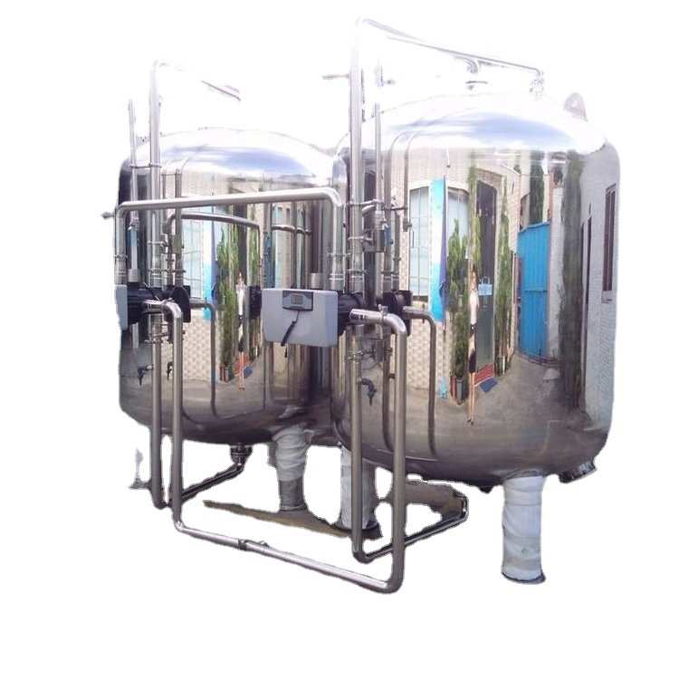不锈钢 碳钢石英砂多介质过滤器活性炭浅层砂过滤罐锰砂过滤器