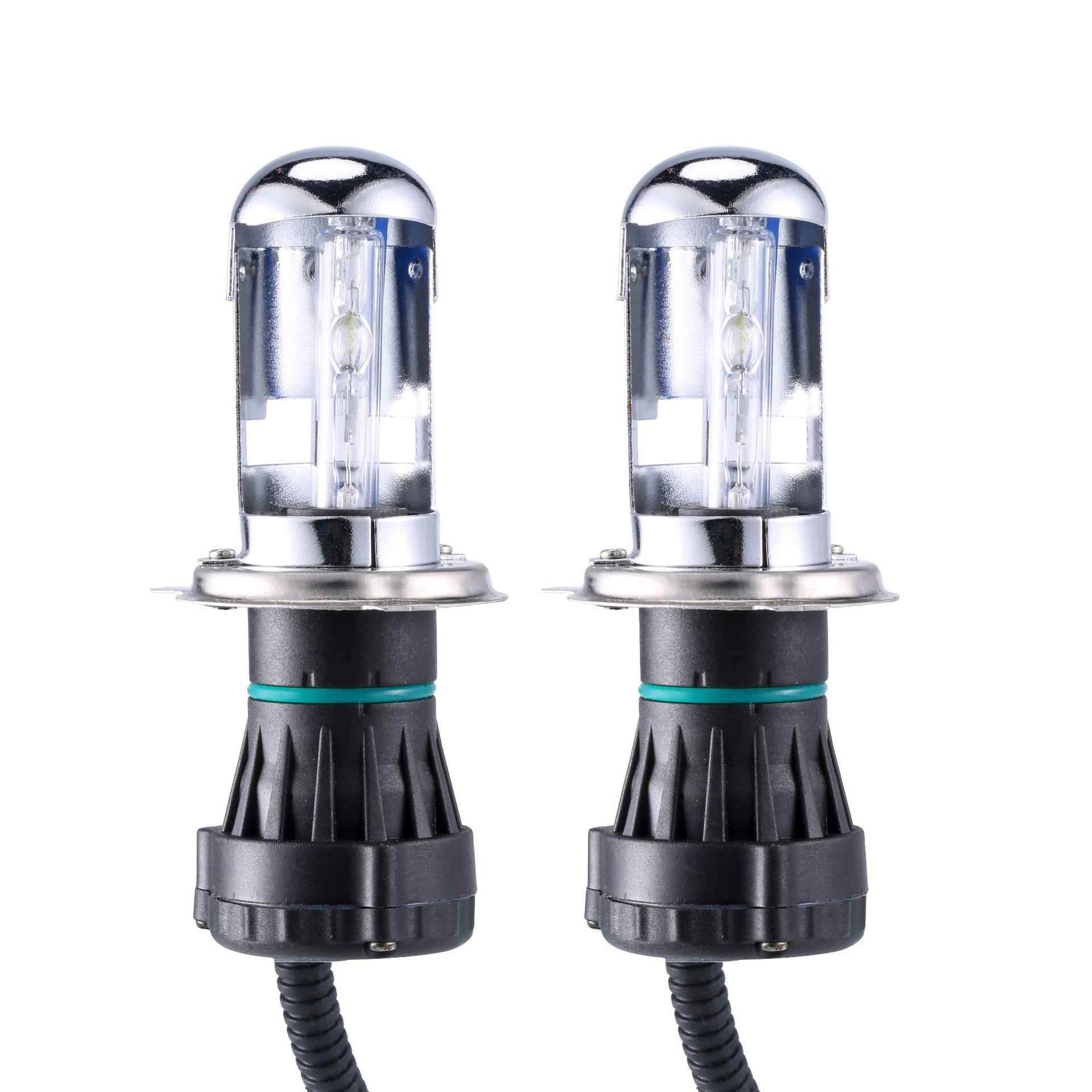 12V35W/55W汽车HID氙气灯泡H4-3伸缩灯远近光一体H4超亮聚光高亮