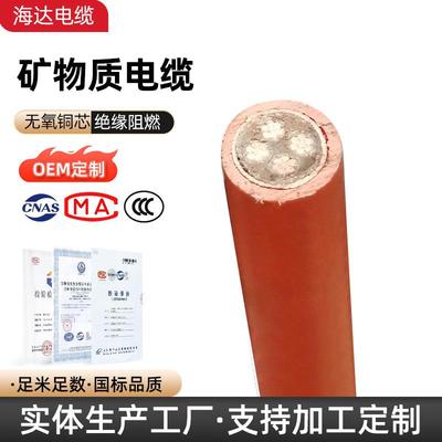 供应矿物质电缆BBTRZ/BTTZ系列绝缘防火铜芯电缆1*70平方