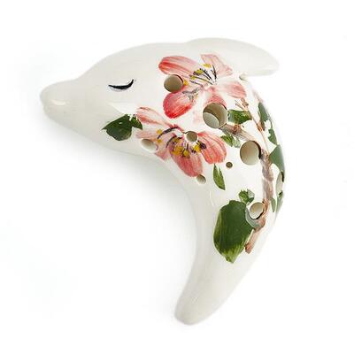 正品TN调G笛鲲笛鲲器12孔陶中乐音G/高音C调陶笛大鱼海棠召唤神器