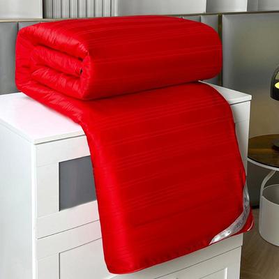 庆婚蚕被100桑蚕丝AL101262结婚冬被加厚丝保暖被子芯被红色喜被