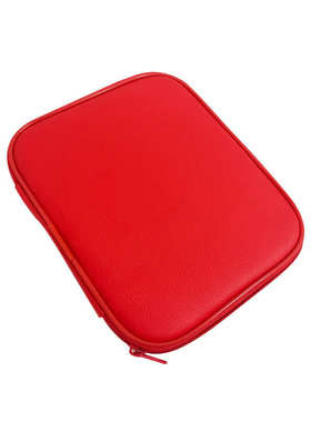 红色氧化铝可拆卸环形针组合 便携收纳包diy毛线编织工具套装