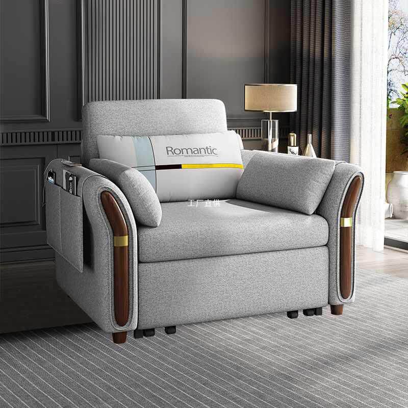 折叠沙发床两用家用小房间多功能床沙发一体单人双人收折2026新款