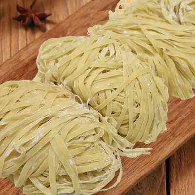 正宗广东特产手工竹升面鸭蛋鲜湿面条港式粗面非油炸家用