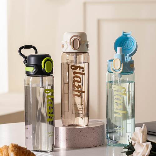 Summer Outdoor Fitness Anti-Slip Water Bottle with Scale for
