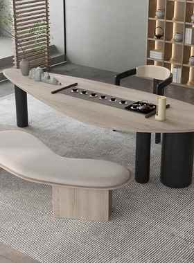 设师桌椅组茶合现时尚个计性创意简代约办公室一体休闲洽谈Q67739