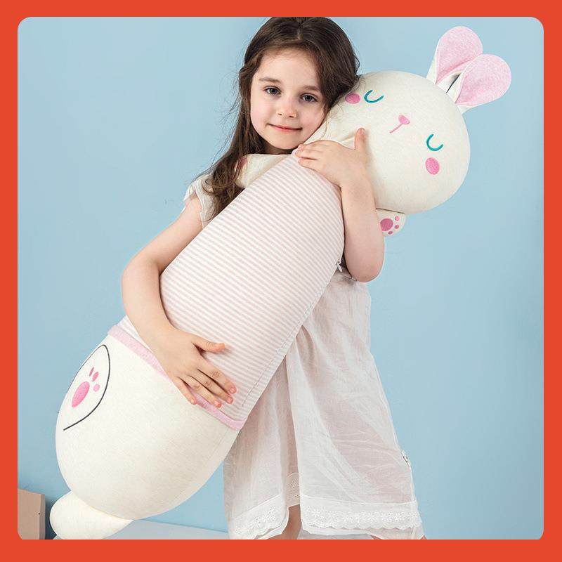 婴儿靠枕A类棉抱枕女生睡觉羊驼儿童床上长条枕男生侧睡夹腿专用,居家布艺,抱枕被,淘宝优惠券,粉丝福利购,淘宝优惠卷