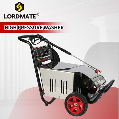 工业级7.5KW250bar高压清洗机高压洗车机商用大功率物业养殖场冲