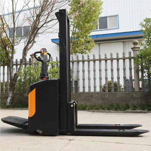 电动堆高车1吨苏小型2吨电动438 站驾式装卸用堆全动高机 州全自