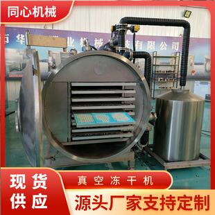 营养即食粥真空冻干机汤料包冷冻干燥机红枣脆枣冻干设备真空锁鲜