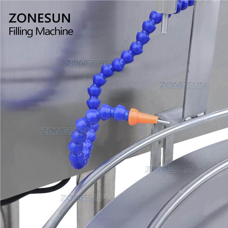 尚花航全自动膏 体罐装机带理瓶装置 番茄生酱转泵ZS-VTRP1灌子装