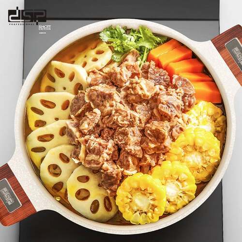DSP丹松锅具套装组合不粘锅汤锅麦饭石四件套麦饭石不粘锅