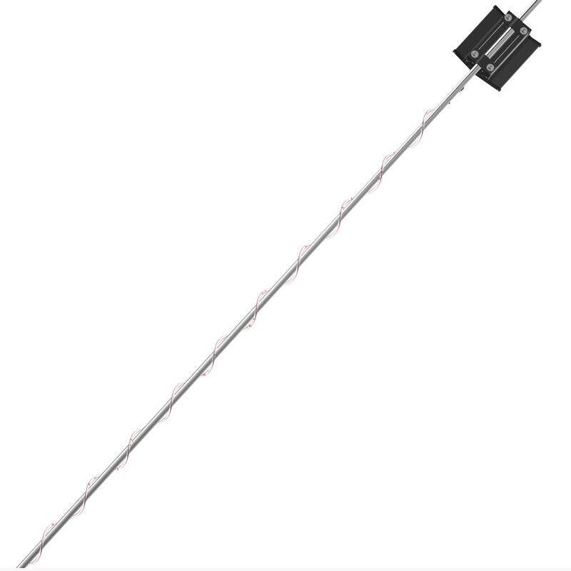 SZSW2838斜拉线太阳能警示灯户外电线杆缠绕式遥控操作警示灯工厂