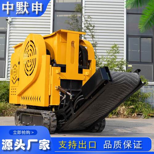 源头工厂HTJC430小型鄂式碎石机 18马力汽油建筑垃圾粉碎机出口
