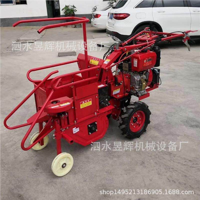 厂家销售小型玉手秸秆粉碎收获体机 一前置割台米收YH-Y168扶获机